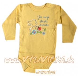 Body klasické zajačik Jsi moje štěstí babičko žltá