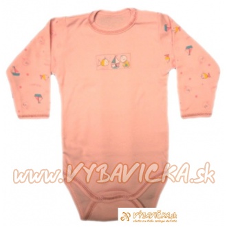 Body klasické loďka ružová
