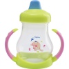 Netečúci hrnček s mäkkým náustkom BabyOno, 6m+, 180 ml, žltá