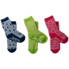 Ponožky protišmykové froté BabyOno, 12m+, pásiky, modrá
