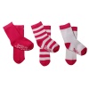 Ponožky bavlnené BabyOno, 12-24m, červená