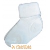 Ponožky klasické pre dojčatá biela