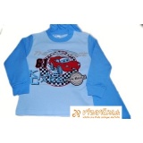 Pyžama autíčko THE BIG RACE KLAS CARS 61 modrá