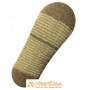 Ponožky protišmykové s protišmykovou vrstvou s vrstvou zo silikónu medvedík svetloružová